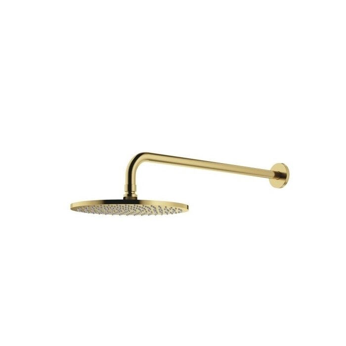 верхній душ Omnires Slimline brushed brass 25x25 cm (WGSET1BSB)