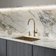 дозатор рідкого мила Omnires Modern Project brushed brass (MP60723BSB)