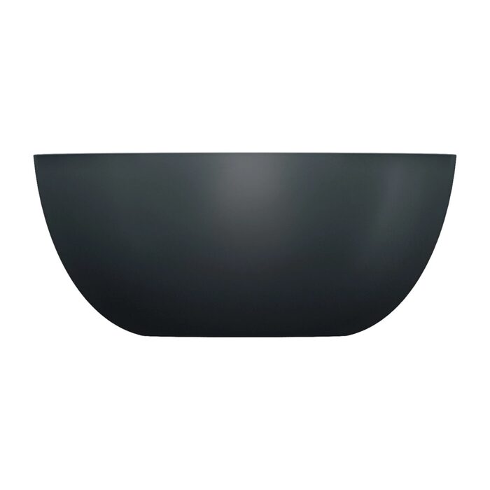 умивальник Omnires Shell 35 cm matt black lava (SHELL350UNBLV)