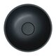 умивальник Omnires Shell 35 cm matt black lava (SHELL350UNBLV)