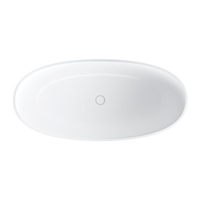 ванна Omnires Shell 160x75 овальна white (SHELLWWBM)