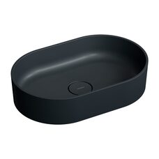 умивальник Omnires Ovo 55x36 black lava (OVOUNBLV)