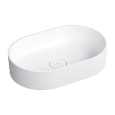 умивальник Omnires Ovo 55x36 white matt (OVOUNBM)