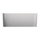 ванна кам'яна Omnires Valencia М+ 148x77 gloss white (VALENCIA148SWPBP)
