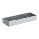 поличка Omnires Uni brushed nickel (UN10335NI)