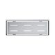 поличка Omnires Uni brushed nickel (UN10335NI)