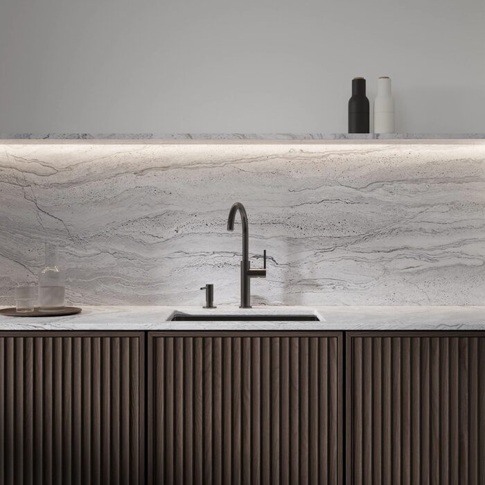дозатор рідкого мила Omnires Modern Project brushed graphite (MP60723GR)