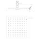 верхній душ Omnires Slimline chrome 30x30 cm (WG230CR)