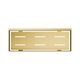 поличка Omnires Uni brushed gold (UN10335GLB)