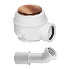 сифон для ванни та душового піддону Omnires brushed copper (WB01XCPB)