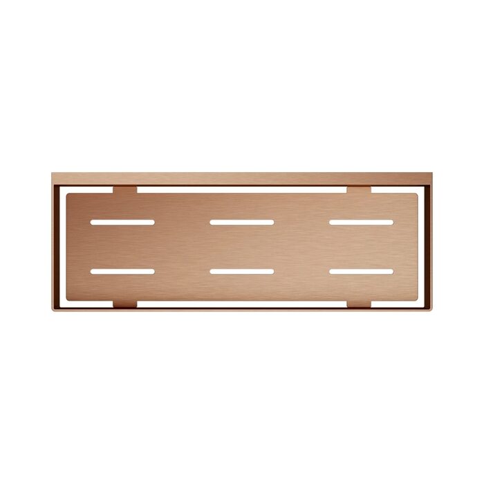 поличка Omnires Uni brushed copper (UN10335CPB)