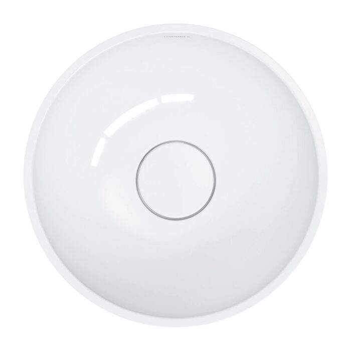 умивальник Omnires Shell 35 cm gloss white (SHELL350UNBP)