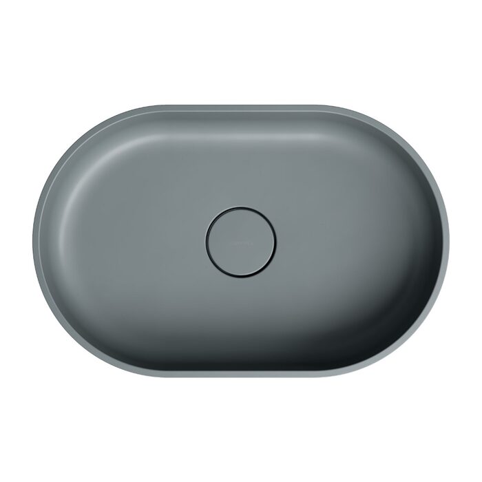 умивальник Omnires Ovo 55x36 ash gray (OVOUNAG)