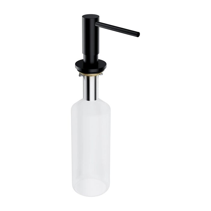 дозатор рідкого мила Omnires Modern Project semi-matt black (MP60723BL)