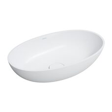 умивальник Omnires Shell 60x35 white matt (SHELLUNBM)