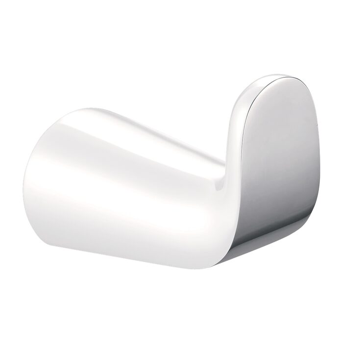 гачок Omnires Saco chrome/white (SA54110CRB)