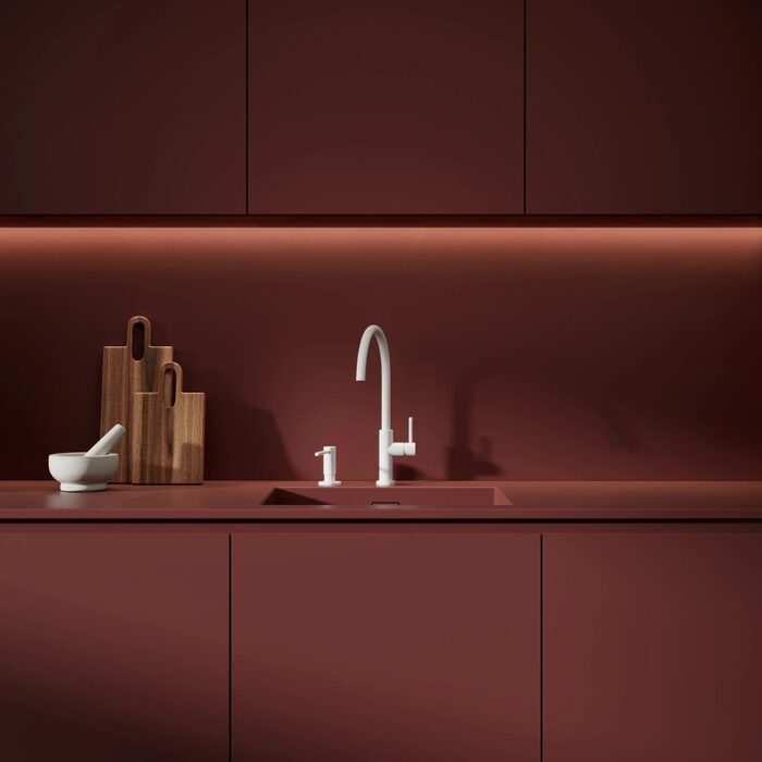 дозатор рідкого мила Omnires Modern Project matt white (MP60723WM)