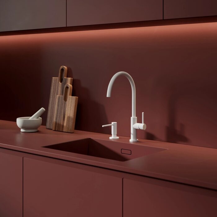 дозатор рідкого мила Omnires Modern Project matt white (MP60723WM)