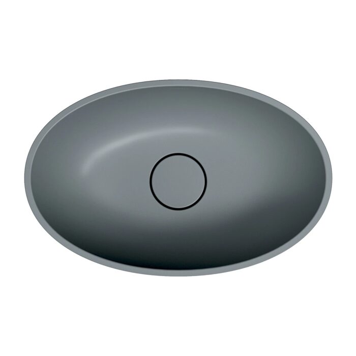 умивальник Omnires Shell 50х32 matt ash grey (SHELL500UNAG)
