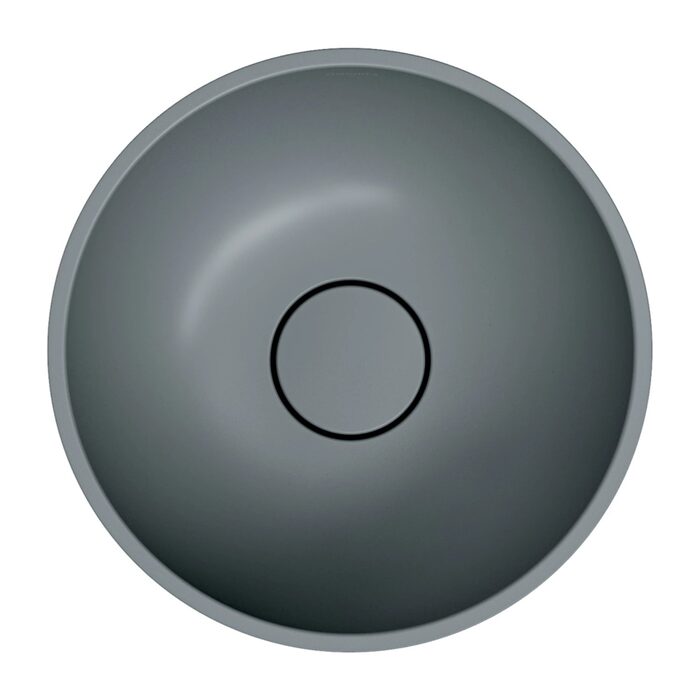 умивальник Omnires Shell 35 cm matt ash grey (SHELL350UNAG)