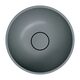 умивальник Omnires Shell 35 cm matt ash grey (SHELL350UNAG)