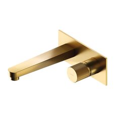 змішувач для умивальника Omnires Contour прихованого монтажу, brushed gold( CT8015GLB)