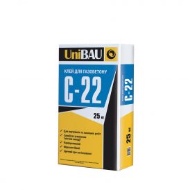 Клей для газобетону UniBAU C-22