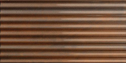 Ribbed Oxide Rusty