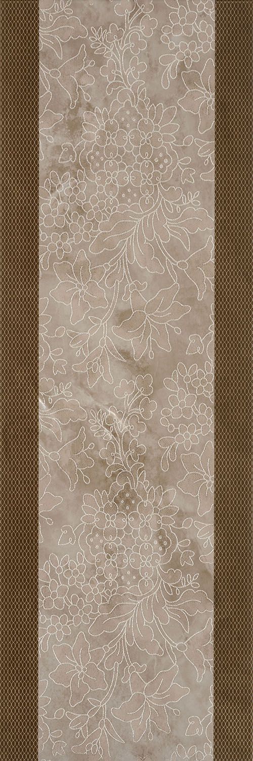 INCANTO DECOR FLORAL BROWN