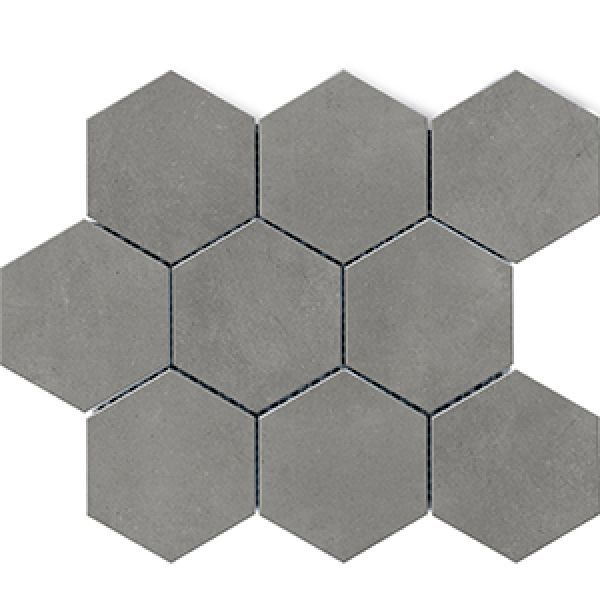 Factor Grafit Hex mosaic 300x300х9