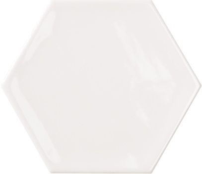 Bondi Hexagon White 11x12,5