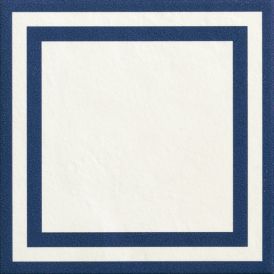 Margherita square blue 20x10