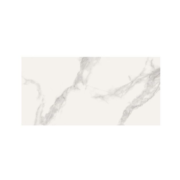 Carrara soft white satin rect