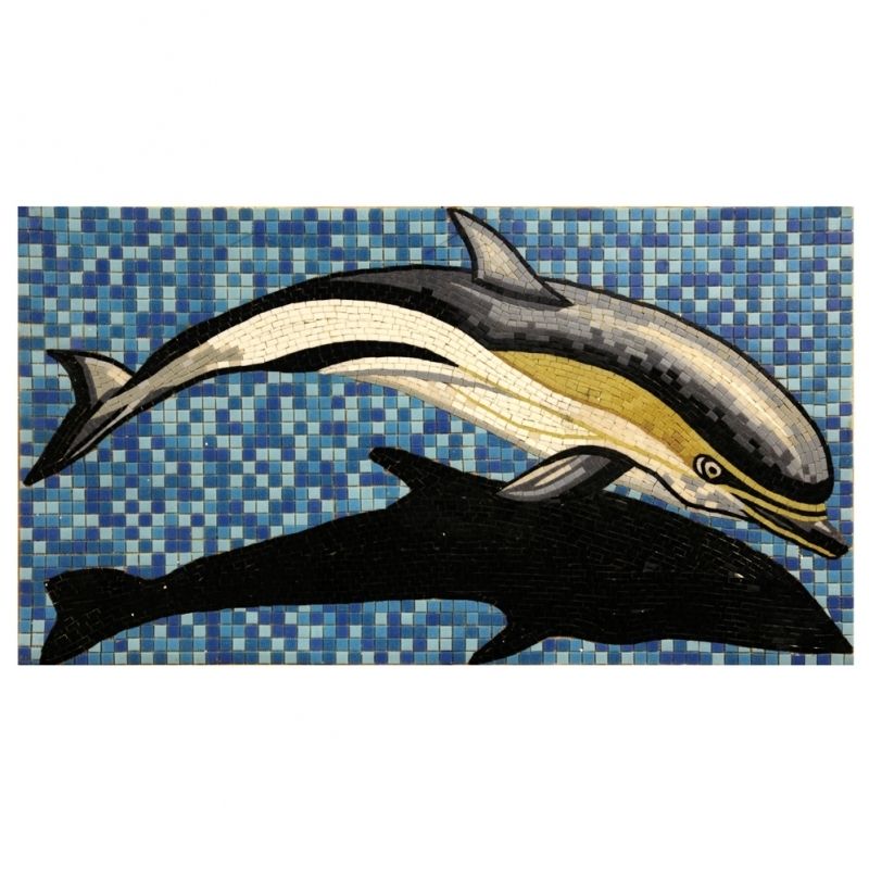 R-MOS MD905 панно дельфин Mozaico de Lux Панно