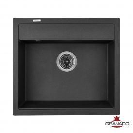 Кухонные мойки Мойка Lerida Black Shine 560х510х200