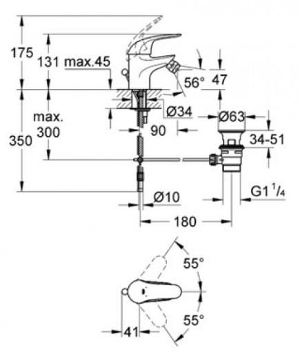 32737000 Euroeco OHM bidet