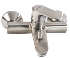 СМЕСИТЕЛЬ ДЛЯ ВАННЫ HANSGROHE PLANIS STEEL 14084800