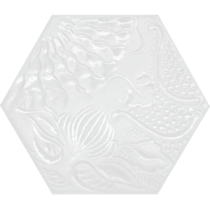 Hex gaudi lux white