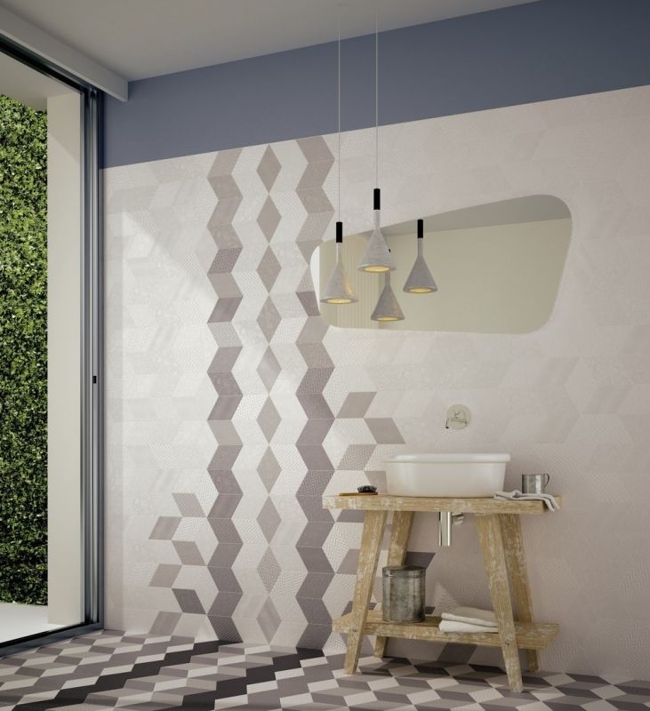 RHOMBUS Wall Cream