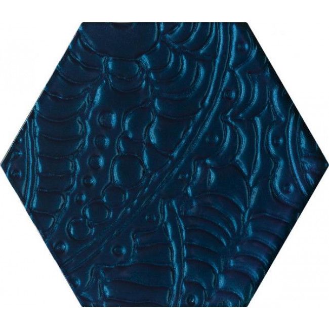 Urban Colours Blue Inserto Szklane Heksagon 198 x171