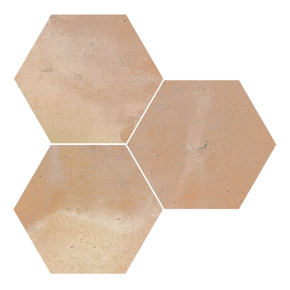 Hutton rosso decor hexagon wall 25x30