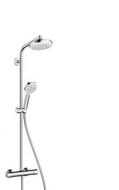 ДУШЕВАЯ СИСТЕМА HANSGROHE CROMETTA 160 1JET SHOWERPIPE ECOSMART 27265400