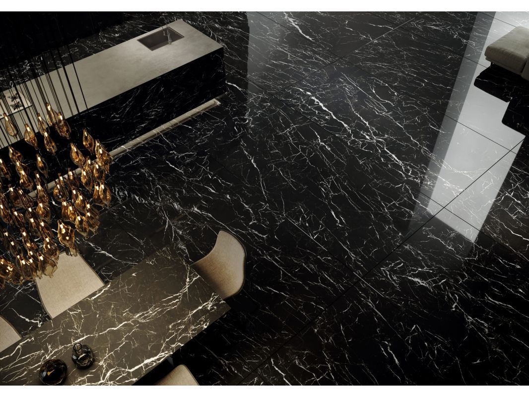 Marquina nero luc ret 60х120