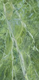 Level Marmi Irish Green A Full Lap Mesh-Mounted 12 Mm Emau