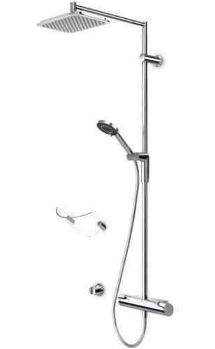 ORAS OPTIMA 7192U TЕРМОСТАТИЧЕСКИЙ СМЕСИТЕЛЬ С ДУШЕМ RAIN SHOWER И УДОБНЫМИ РУКОЯТКАМИ