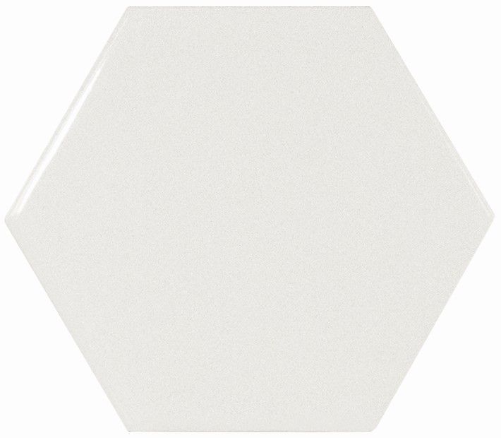 Scale Hexagon Porcelain White Matt 22357 Плитка 10,1*11,6