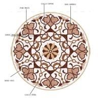 C-MOS Danua (Art Panno 25.6) 25.6 (DIAM-1M) панно Mozaico de Lux Stone Панно