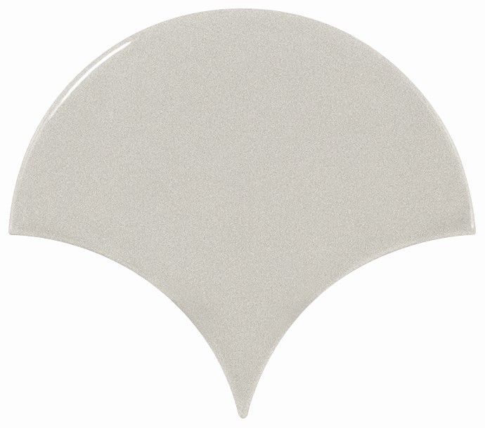 Scale Fan Light Grey Плитка 10,6*12