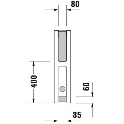 ПЬЕДЕСТАЛ DURAVIT STARCK 3 0865160000