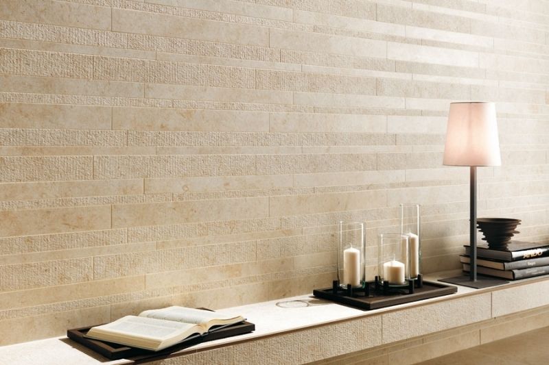 Sunrock Travertino White Mosaico Gold (Санрок Травертино Вайт Мозаико Голд)